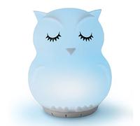 RAINLAX Mindfulness « Breathing Owl » 4-7-8 Méditation visuelle guidée Respiration Lumière Appareil 3 en 1 avec veilleuse et machine à bruit pour TDAH Anxiété Soulagement du stress Sommeil - Cadeau