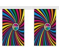 Rainow Lot de 30 fanions de la paix 9 m FlagSuperstore