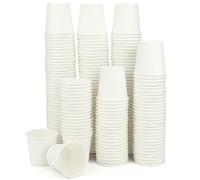 RAINPOP 400 Gobelets en Carton Expresso 60ml/2oz, Petits Gobeletsde Bain de Bouche de SalleGobelets de DégustationGobelets de Fête, Mini Gobeletsà Café, Gobelets en Papier pour Café, Boissons à l'Eau