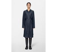 Veste imperméable longue femme Rains A-Line Bleu M