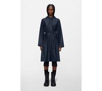 Rains A-Line Longer W Jacket | Veste Imperméable | Navy | M | Femme