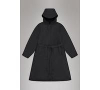 Vêtements RAINS A-Line Longer W Jacket W3 pour Femme L Noir