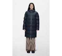 Rains Alta Longer Puffer Jacket | Thermal | Navy | L