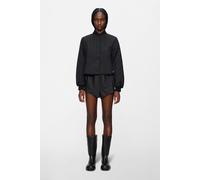 Vêtements RAINS Banja Liner Bomber W Jacket T1 pour Femme XL Noir