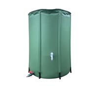 Rains Barrel - Récupérateur d'eau de pluie pliable - En maille PVC - Grande capacité - Pour collecte des pluies - Économie d'eau