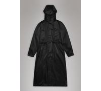 Rains Bold Longest Jacket - Black Grain XL