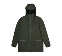 Rains - Cargo Long Jacket - Homme - Vestes - Vert - Taille: S