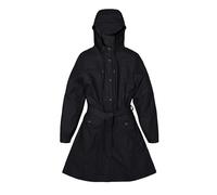 RAINS Veste imperméable Curve W Jacket Femme – Mi-saison Noir Taille M