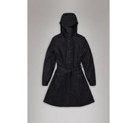 Rains Curve Long Jacket - Black XS