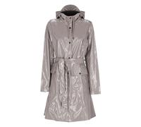 Rains - Curve Long Jacket - Femme - Manteaux - Gris - Taille: 36 FR
