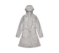 Rains - Curve Long Jacket - Femme - Vestes - Gris - Taille: 38 FR