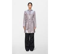 Rains Curve Long Jacket | Rainwear | Cinder Glaze | M