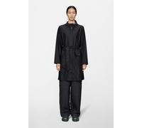 Rains Curve Long Jacket | Veste Imperméable | Noir | XS | Femme
