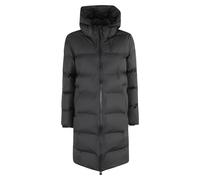 Rains, Femme, Manteaux, Noir, Taille: 38 FR Manteau Long en Duvet Noir