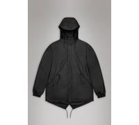 Rains - Veste imperméable et coupe-vent - Fishtail Jacket W3 Black - Taille S - Noir Noir S