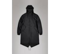 RAINS Parka Fishtail, 01 Noir, S Mixte
