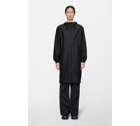 Rains Veste longue imperméable et coupe-vent Fishtail Parka W3 Black Noir Taille M