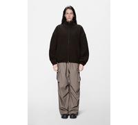 Rains Fleece Zip Jacket | Veste En Polaire | Bark | XL | Femme