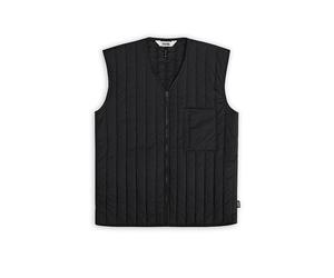 RAINS Gilet matelassé BANJA LINER noir | S