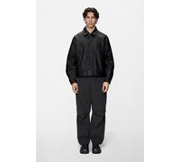 Rains Heavy Woven Overshirt | Noir | S | Femme