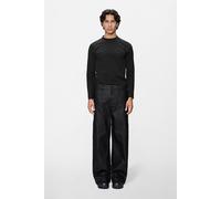 Rains Heavy Woven Pants Straight | Noir | XL | Femme
