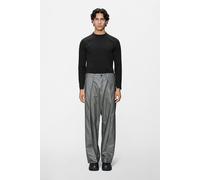 Rains Heavy Woven Pants Wide | Asphalt | M | Homme
