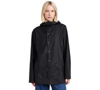 RAINS Jacket Veste imperméable, opaque, 01 Noir, M Homme
