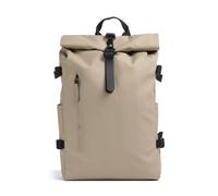 Rains Large Sac à dos roll-top beige, polyester,polyuréthane, unisexe