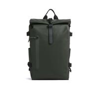 Rains Large Sac à dos roll-top vert foncé, unisexe, 23L