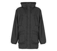 Rains - Lohja Long Insulated Cargo Jacket - Homme - Vestes - Noir - Taille: M