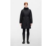 Rains Lohja Long Insulated Curve Jacket | Veste D’hiver | Noir | XL | Femme