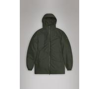 Rains Lohja Long Insulated Jacket - Green XL