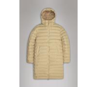 Rains Lohja Longer Puffer Jacket | Veste D’hiver | Sand | L | Female