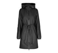 Rains - Long Insulated Curve Jacket - Femme - Vestes - Noir - Taille: 36 FR