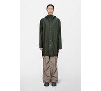 Rains Veste longue imperméable Long Jacket W3 Vert kaki Taille XS