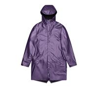 Rains - Long W3 Rain Jacket - Femme - Vestes - Violet - Taille: 42 FR