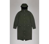 Rains Longer Jacket - Green S