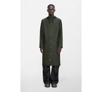 Rains Longer Jacket | Rainwear | Green | M