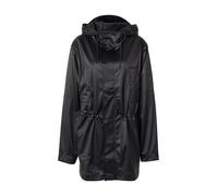 RAINS Manteau mi-saison noir chiné, Taille S