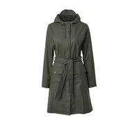 RAINS Manteau mi-saison vert foncé, Taille XS