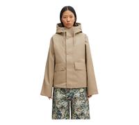 Rains - Nome Short Hooded Parka - Femme - Vestes - Beige - Taille: 42 FR
