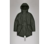 Rains Nome String W Parka | Veste D’hiver | Vert | XL | Female
