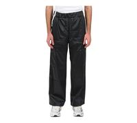 Rains - Pantalon Cargo Large avec Ourlets Ajustables - Homme - Pantalons - Noir - Taille: L