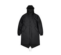 Rains - Parka Fishtail Imperméable avec Capuche - Homme - Vestes - Noir - Taille: M