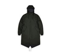 Rains Parka Fishtail W3 - Unisexe W pour Femme - XS Vert