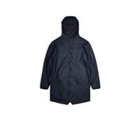 RAINS Parka imperméable bleu | S