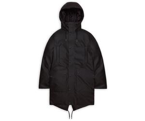 Rains - Parka isolante et imperméable - Nome Long Parka W3T3 Black - Taille L - Noir Noir L