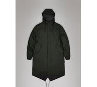 Rains Rains Green Fishtail Waterproof Parka Jacket