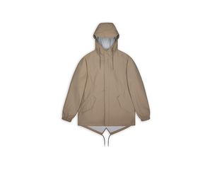 RAINS Regenjacke beige | M