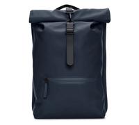 Rains - Rolltop Rucksack - Homme - Sacs - Bleu - Taille: ONE Size